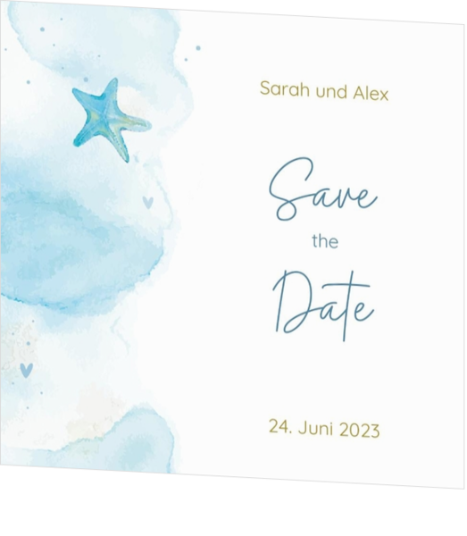 Save the date - karte 212007-01D