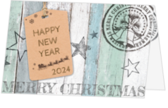 Weihnachts- und Neujahrskarten - karte 134043D