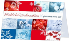 Weihnachts- und Neujahrskarten - karte 134057D