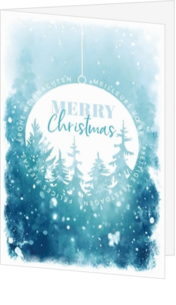 Weihnachtsbaum - karte 22107D-CD