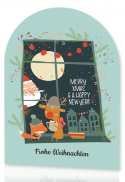 Weihnachtskarten - karte 23138D
